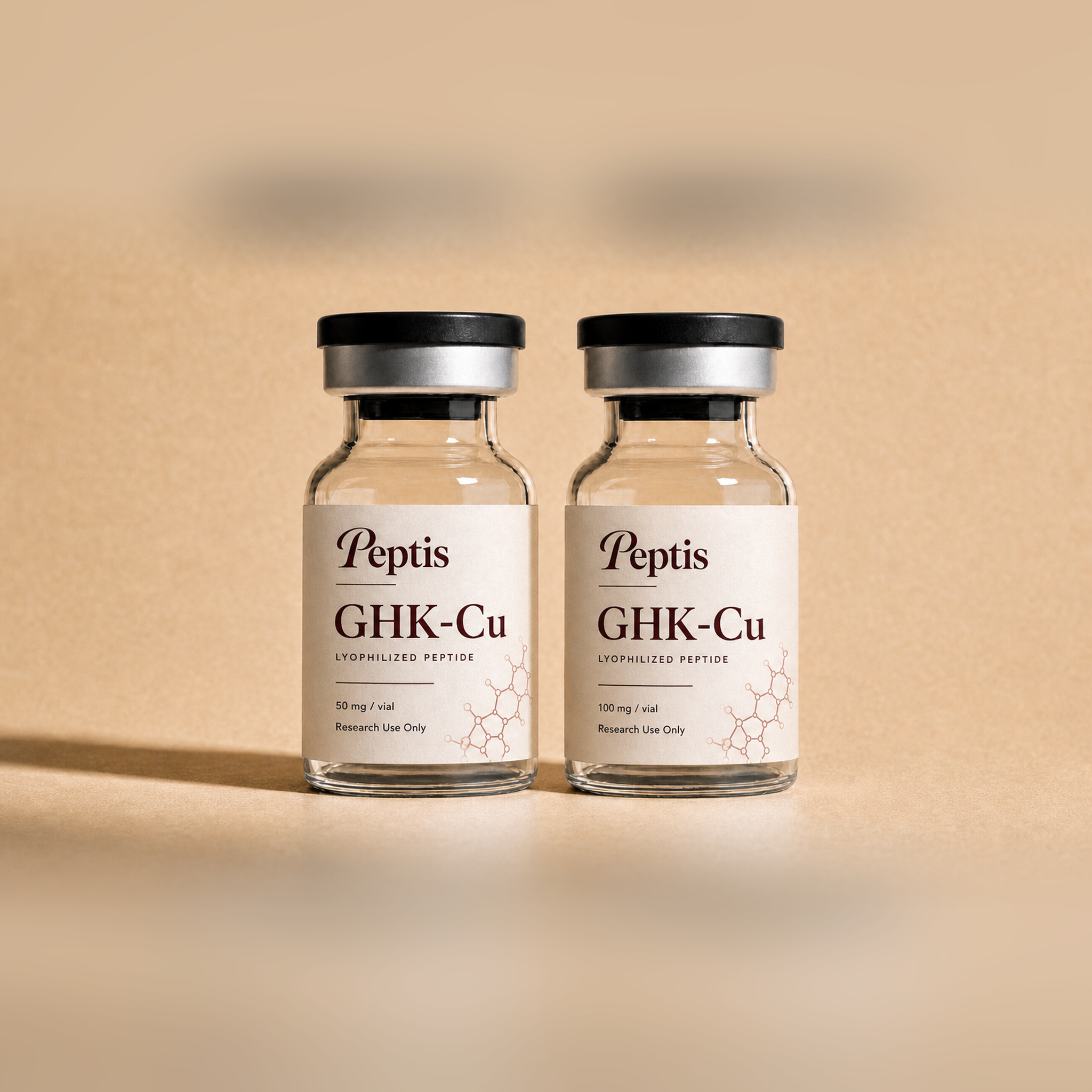Copper Research Duo - GHK-Cu 50mg + GHK-Cu 100mg