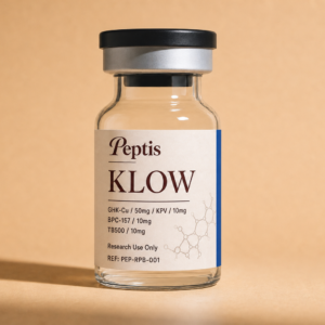 KLOW - GHK-Cu (50mg) / KPV (10mg) / BPC-157 (10mg) / TB500 (10mg)